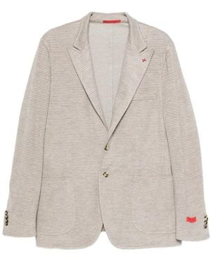 Isaia Neutrals Jackets - Gray
