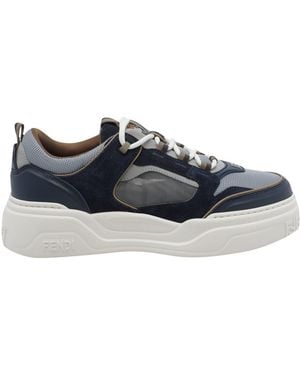 Fendi Force Sneakers - Blue