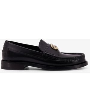 Gucci Leather Loafers - Black