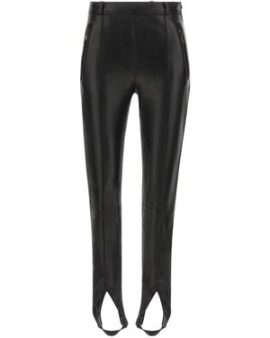Balmain Leather Fuseau - Black