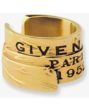 Givenchy Metal Tape Earcuff With Finishes - Metallic