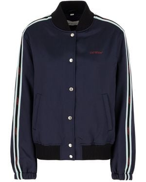 Off-White c/o Virgil Abloh Off Clothing Jackets - Blue