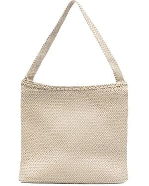 Dragon Diffusion Neutrals Shoulder Bags - Natural