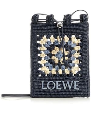 Loewe Paula's Ibiza Drawstring Pocket - Blue