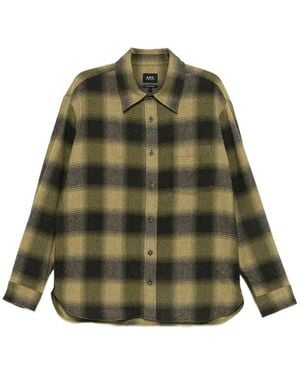 A.P.C. Shirts - Green
