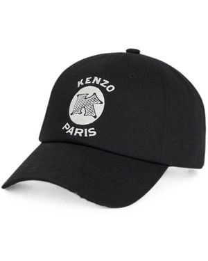 KENZO Logo Baseball Cap - Black