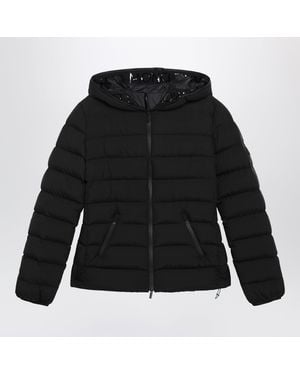 Moncler Herbe Short Down Jacket - Black