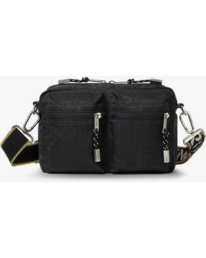 Fendi Camera Case Superlight Ff Zucca Fabric Crossbody Bag - Black