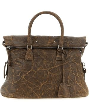 Maison Margiela '5Ac Soft' Medium Shoulder Bag - Brown