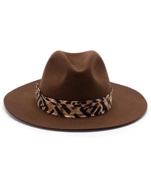 Fendi Hat - Brown