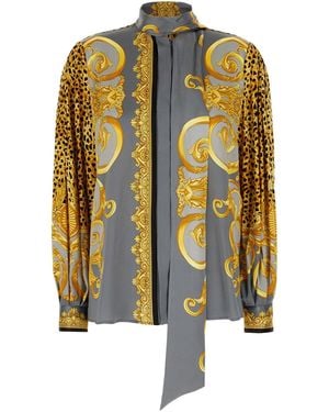 Versace Clothing Coats - Yellow