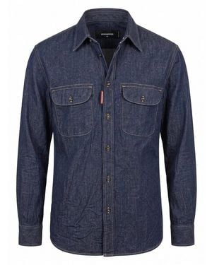 DSquared² Canadian Vintage Shirt - Blue