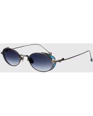 Matsuda Oval Frame Sunglasses - White