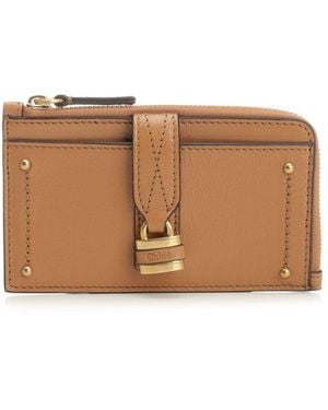 Chloé Paddington Small Coin Purse - Brown