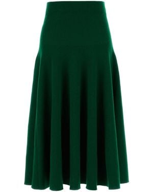 Tom Ford Dark Cashmere Skirt - Green