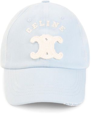 Celine Vivielle Cap - White