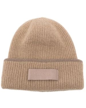 Jacquemus Neutrals Hats - Natural