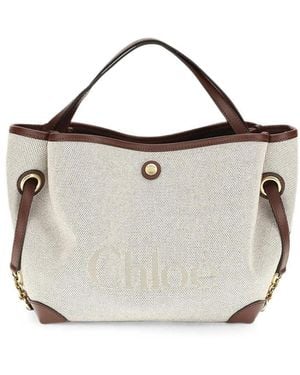 Chloé Clover Handbag - White