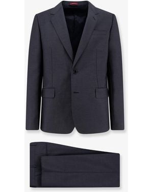 Gucci Classic Mohair And Wool Suit - Blue
