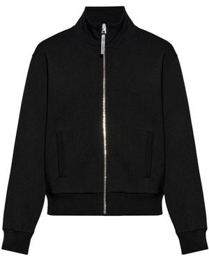 Givenchy Felpa Con Motivo Chevron E Jacquard - Black