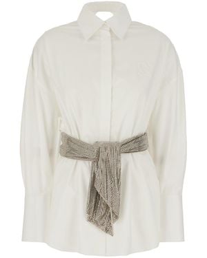GIUSEPPE DI MORABITO Clothing Shirts - White