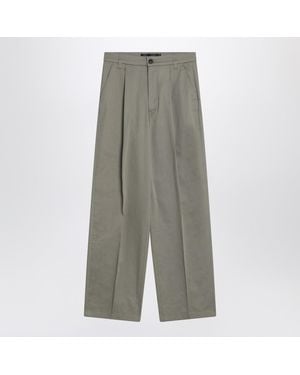 Department 5 Sage Cotton Pants - Gray