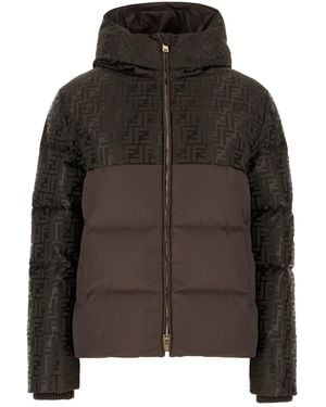 Fendi Clothing Jackets - Brown