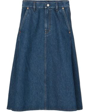 Gucci Midi Skirt - Blue