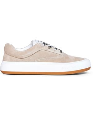 Givenchy Suede New City Sneakers - White