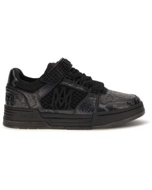 Amiri Ma Skyline Leather Sneakers - Black