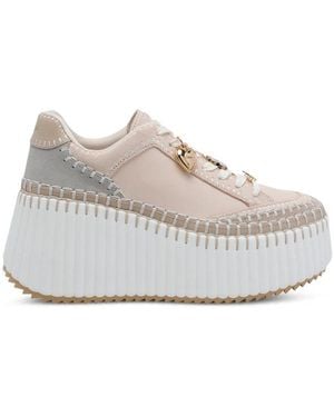 Chloé Chloé Neutrals Sneakers - Gray