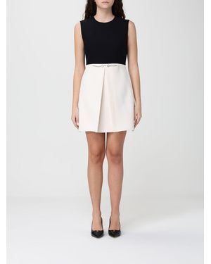 Gucci Wool And Silk Mini Dress - White