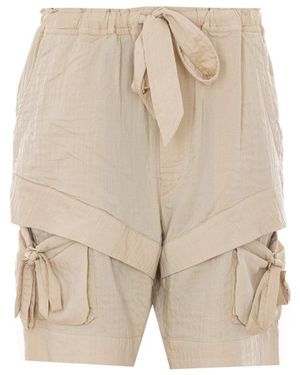Isabel Marant Bermia Shorts - Natural