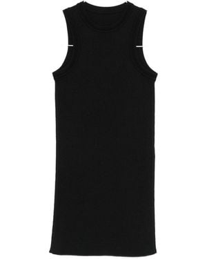 Phoebe Philo Cotton Tank Top - Black