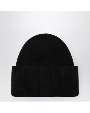 Destin Wool And Cashmere Beanie - Black