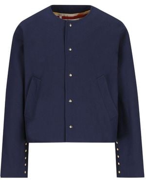 Celine Cotton Jacket - Blue