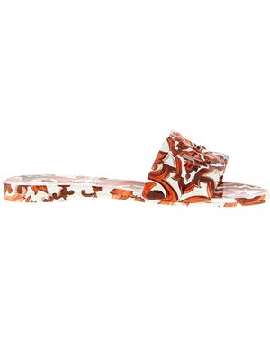 Dolce & Gabbana Dolce & Gabbana 'Bianca' Slides - Orange