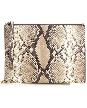 Chloé "Chloé Spin" Clutch Bag - Natural