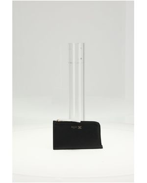 Celine Long Zipped Card Holder - White
