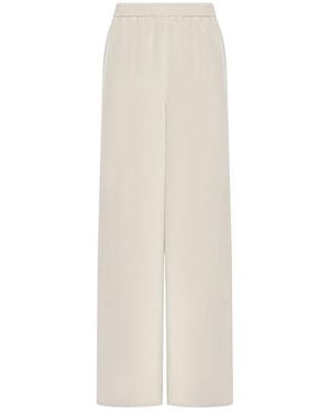 Max Mara Soft Pants - White