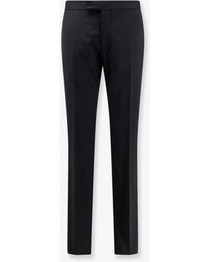 Tagliatore Virgin Wool Pants - Blue