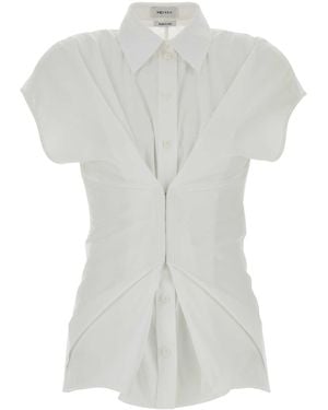 McQueen Poplin Shirt - White