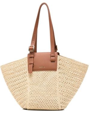 Loewe Paula's Ibiza Hammock Rafia Cabas Bag - Natural