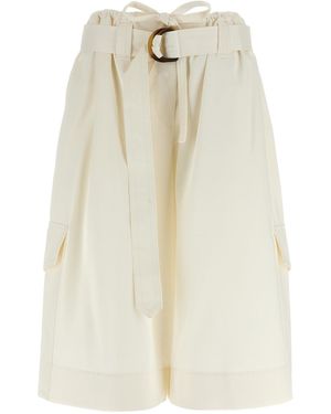 Zimmermann 'The Illuminate Bermuda Short' Bermuda Shorts - White