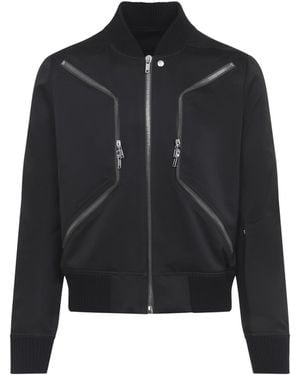Rick Owens Heizer Flight Jacket - Black
