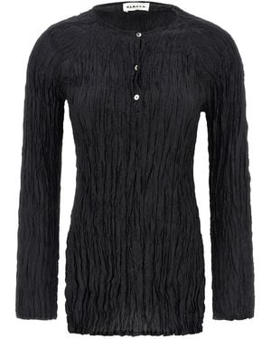 P.A.R.O.S.H. P. A.R. O.S. H. Silk Blouse - Black