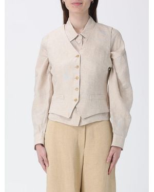 Weekend by Maxmara Waistcoat - Natural