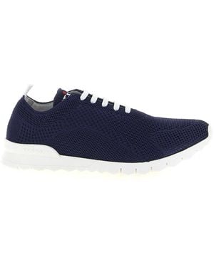 Kiton 'Fits' Sneakers - Blue