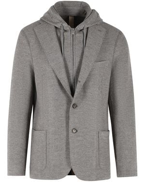 Eleventy Wool Blazer - Gray