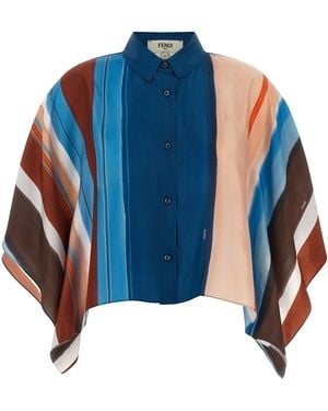 Fendi 'Venetian Stripes' Shirt - Blue